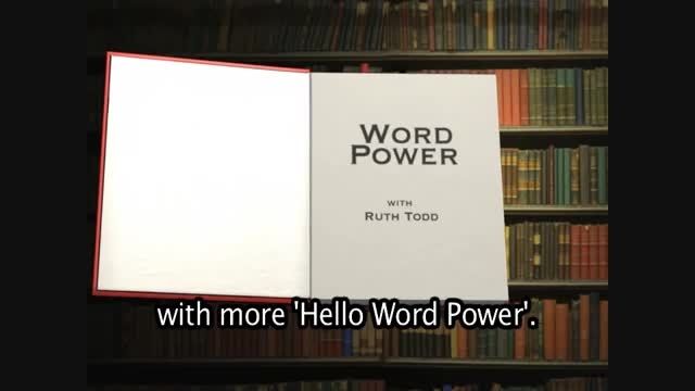 Word Power: A  -Part 1