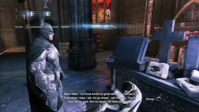 Batman Arkham Origins Black Mask Boss Fight