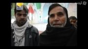ابراز ارادت زائر پاکستانی نسبت به حضرت امام خمینی(س)