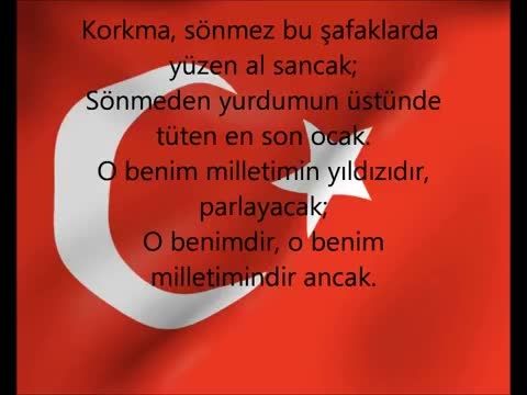 سرود ملی ترکیه