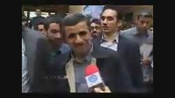 دکتر احمدی نژاد/به وقتش جواب همه را می دهم