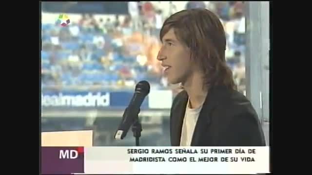 معارفه دیدنی سرخیو راموس در رئال مادرید (2005)