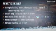 آموزش خلبانی - محافظت در باران و یخ Ice