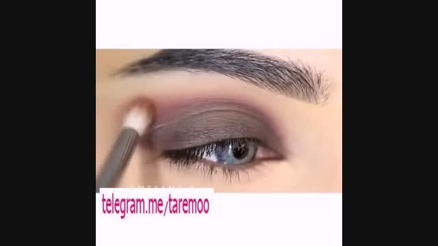 آموزش آرایش چشم زیبا را سایه در تارمو