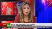 مجری  ایستگاه تلویزیونی روسیه RT در مقابل دوربین استعفا داد