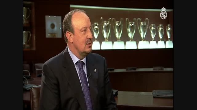 مصاحبه رافا بنیتز با شبکه رسمی رئال مادرید (کامل)