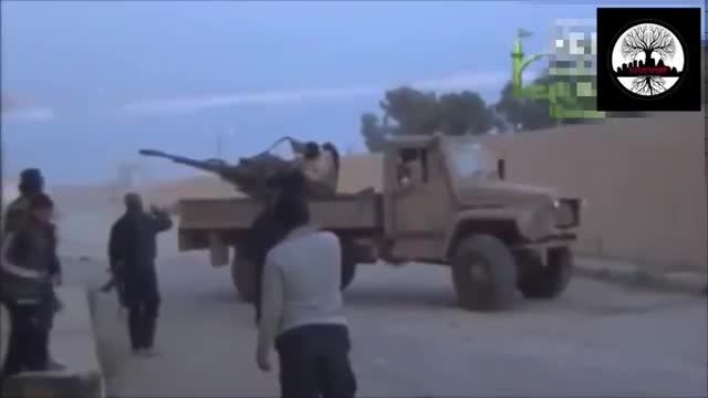 هلاکت زیبای تروریست شورشی توسط سربازان ارتش سوریه