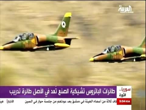 جنگنده و هلیکوپترهای ارتش عربی سوریه