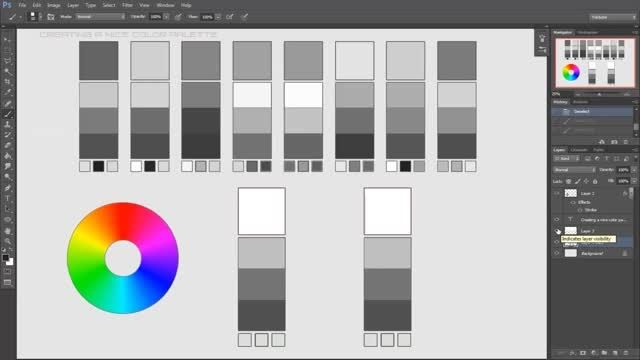 creating a good color pallete