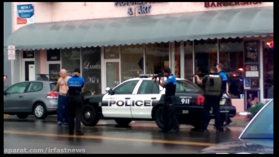 شلیک پلیس آمریکا به مظنون سرقت از بانک