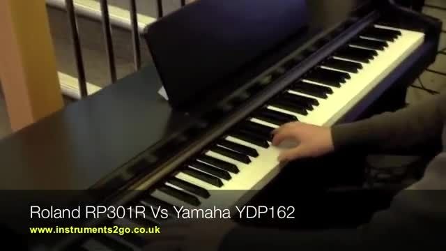 مقایسه دو پیانوی دیجیتال یاماها YDP162 و رولندRP301