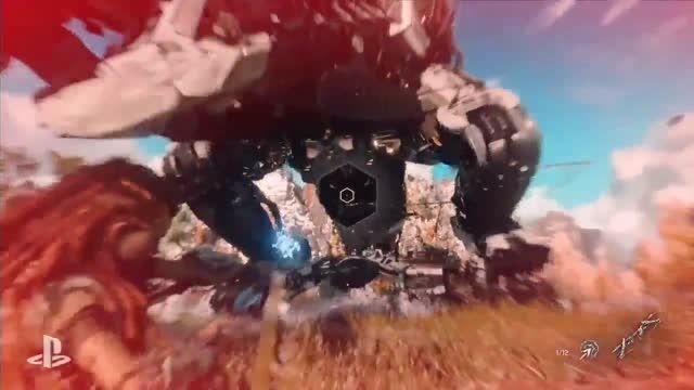 تریلر گیم پلی بازی horizon Zero Dawn با کیفیت HD 720p