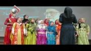 اجرای سرود باران توسط دانش آموزان مدرسه ی گشه کامیاران