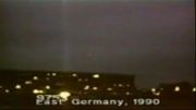 شئ عجیب نورانی در آسمان آلمان