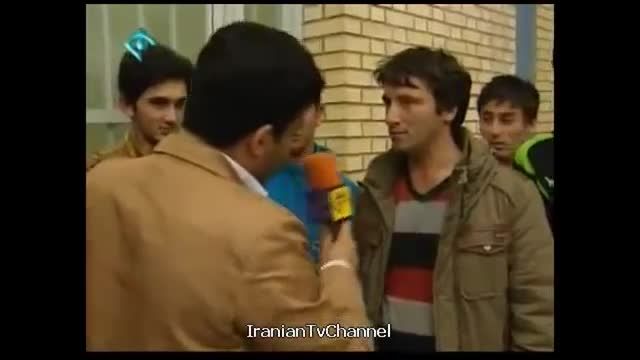 گزارش جالب پخش شده از تلویزیون ایران خنده دار