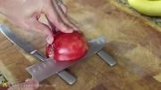 درست کردن قو با سیب بسیار متفاوت