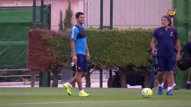 ویدیو:تمرین امروز بارسلونا