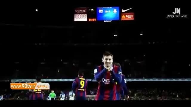 10 گل برتر خط حمله بارسلونا و رئال مادرید در فصل15-2014