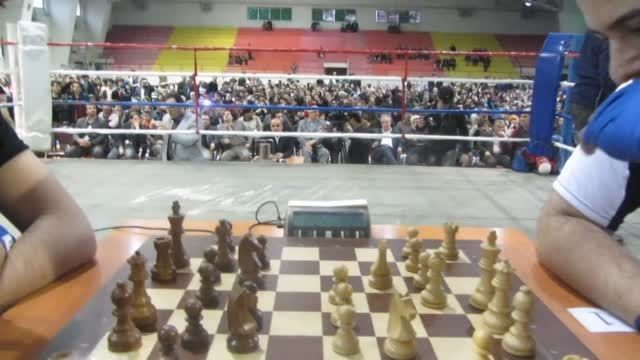 اولین بوکس شطرنج نمادین ایران در جام خزر (بخش شطرنج)