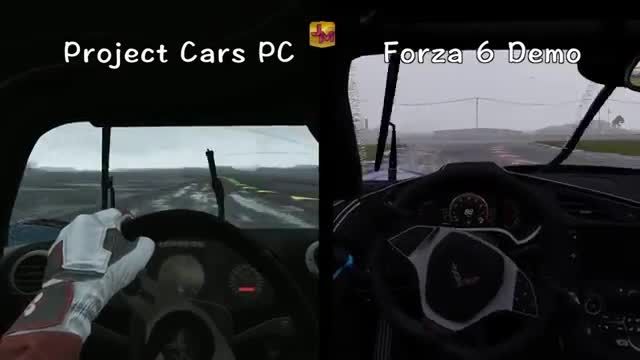 ForzaMotorSport6 VS Project Cars