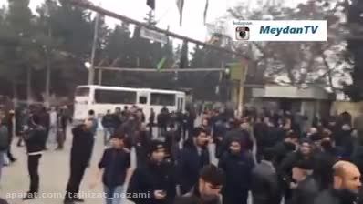 اعتراض شیعیان غیور نارداران به سرکوب بیرحمانه علی اف
