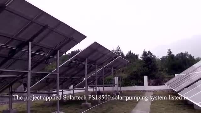 سیستم پمپاژ آب خورشیدی