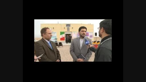 افتتاح خانه بهداشت روستای زنگویی ازتوابع شهرستان سرایان
