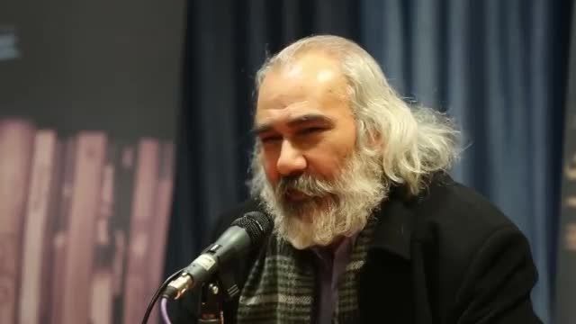 علی معلم و یوسفعلی میرشکاک در شهرستان ادب