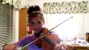 beauty and beat with violin