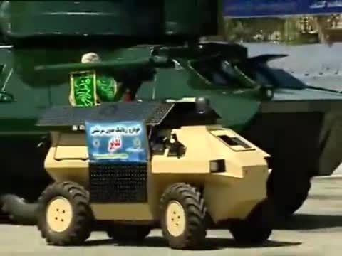 رونمایی از تجهیزات تسلیحاتی جدید ایران