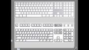 آموزش  SketchUp - 002/108 - 0102 Comparing Keyboard Layouts
