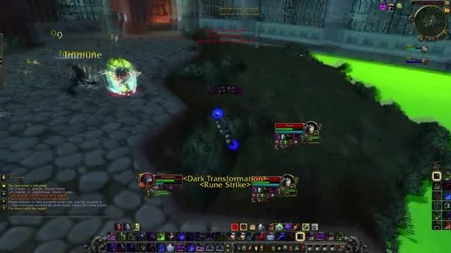 85 Unholy Death Knight 1v2 Arenas  - World of Warcraft