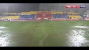 لغو بازی آیند هوون واستوریل به دلیل بارندگی شدید باران