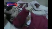 یخ زدن کودک سوری در سرمای هوا