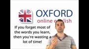 چگونه لغات انگلیسی را حفظ کنیم؟ (OXFORD Online English)