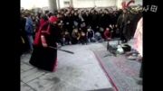 تعزیه خوانی استاد سجادی با استاد حسن فرید در مشهد مقدس