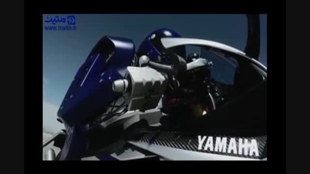 روبات موتورسوار یاماها که قصد ورود به رقابتهای MotoGP