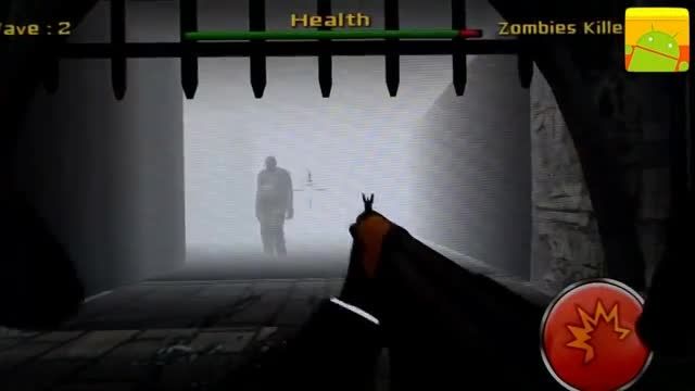 گیم پلی بازی اندرویدی Zombie Shooter