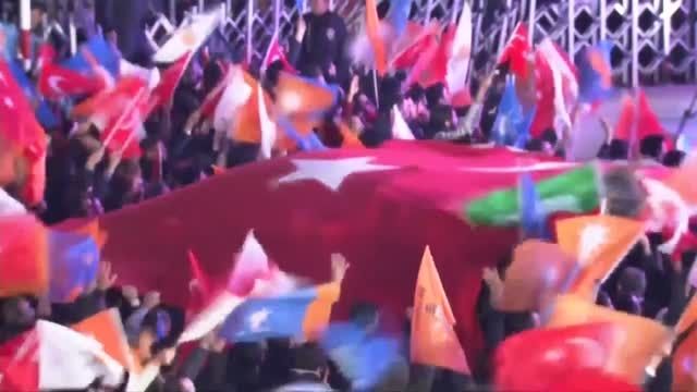 شادی پس از انتخابات ترکیه و ابقای اردوغان
