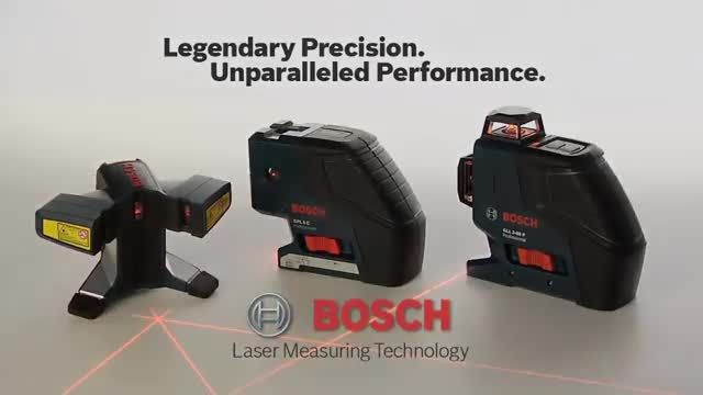تراز لیزری بوش مدل - GPL5C 5-Beam Point and Line Laser