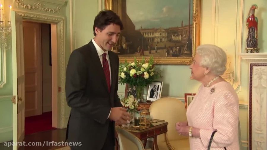 صحبت جالب نخست وزیر کانادا به ملکه انگلیس