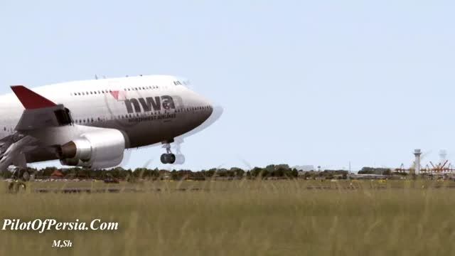 لندینگ بوئینگ 747 - نهایت واقعیت در شبیه ساز پرواز ایکس