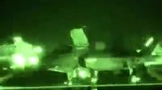 اولین فرود عمودی F-35B در شب