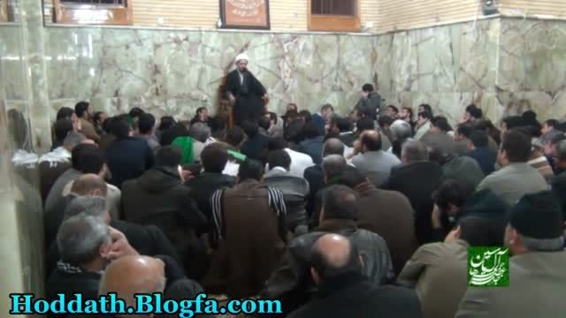 روضه خوانی حجت الاسلام میرزامحمدی در نجف اشرف-بخش سوم