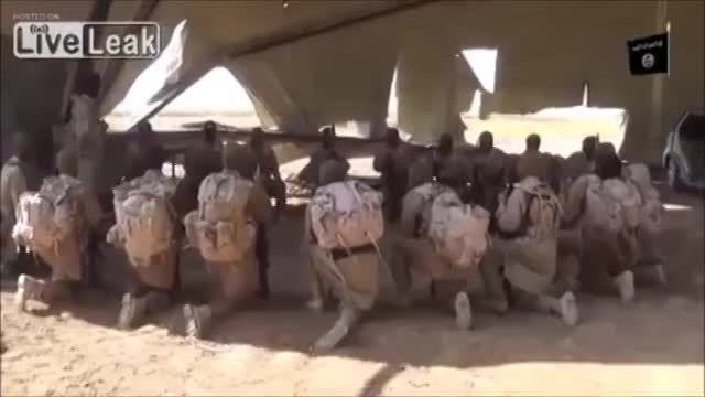 جلسه سربازان زبده داعش قبل از انجام عملیات