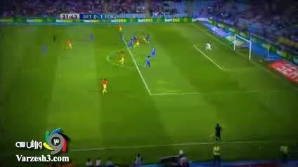 بازی بارسلونا و ختافه 4-1