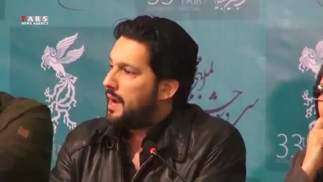 ادا و اطوار های عجیب حامد بهداد در جشنواره فیلم فجر