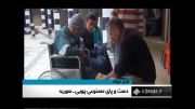 سوریه:1392/09/29: ساخت پروتز در یک کارگاه نجاری...