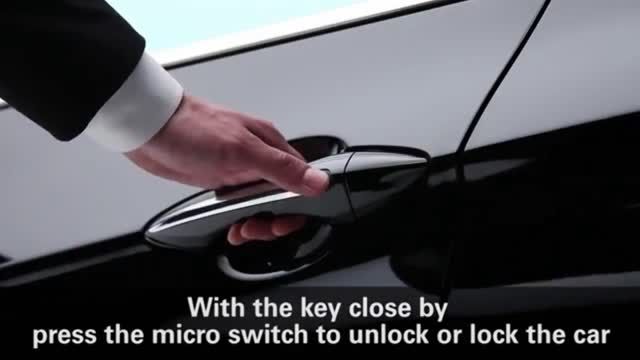 سیستم کلید هوشمند (کی لس) در خودروی هیوندای i40