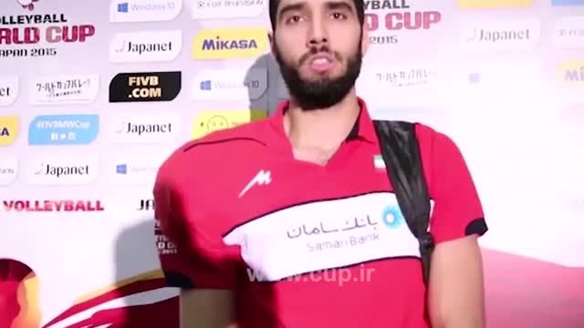 ویدیو اظهارات محمد موسوی بعد از مسابقه ایران و آرژانتین